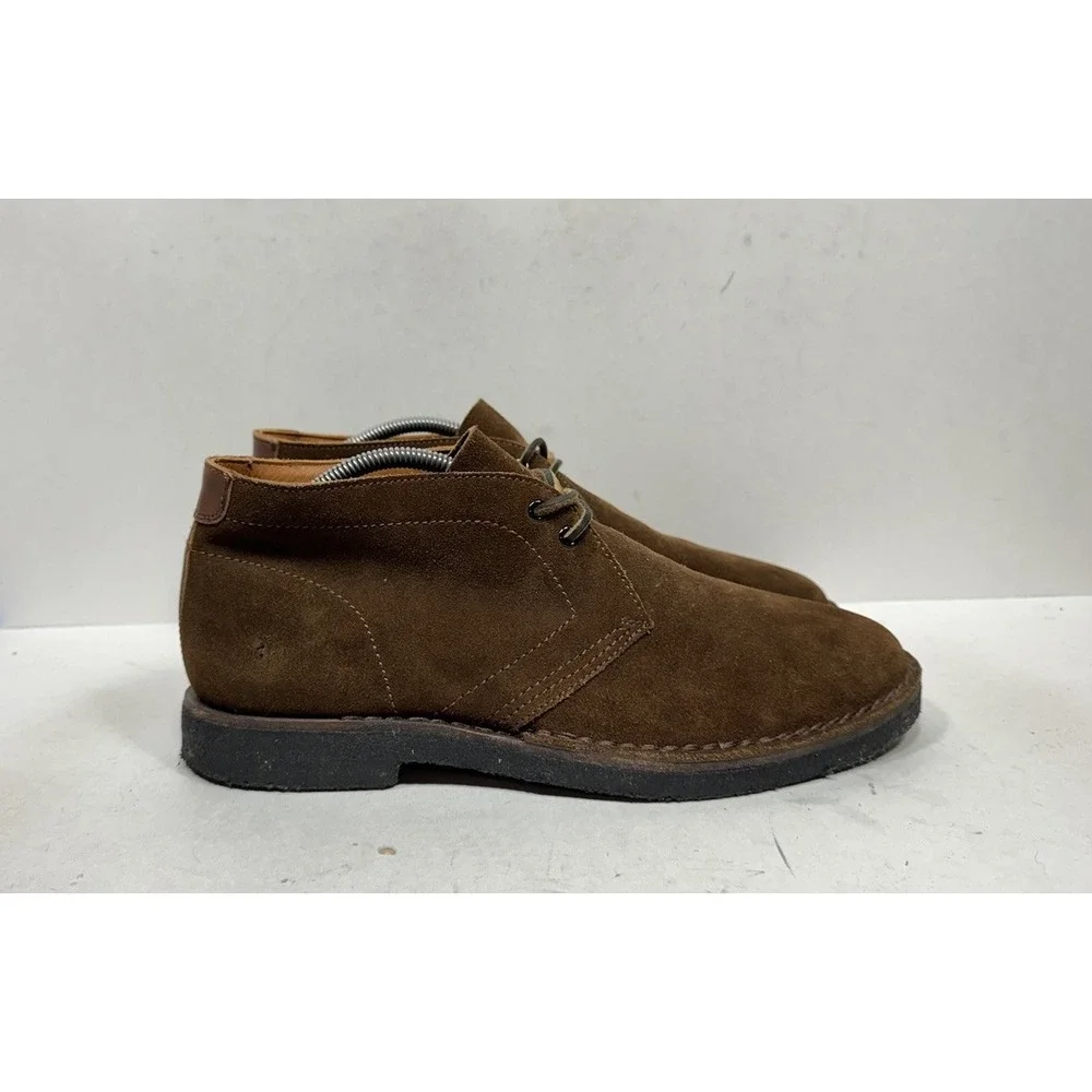 Frye Chukka Boots Brown Suede Desert Crepe Sole Men's Size 11 3481380 BRN